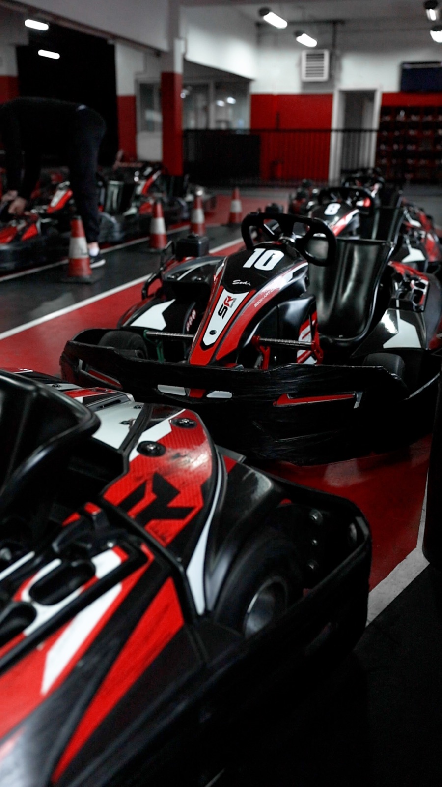 Boks gokartów ICF Karting - Le Mans