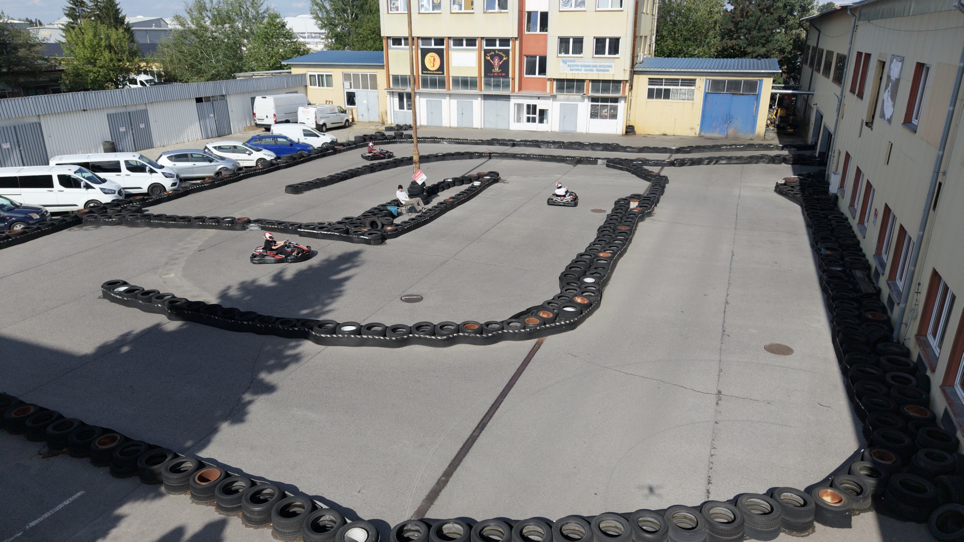 Nowy układ toru zewnętrznego ICF Karting w Rzeszowie