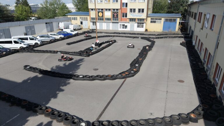 Nowy układ toru zewnętrznego w ICF Karting Rzeszów